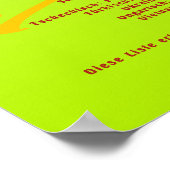 ワールドクリスマス+あなたの背景 ポスター (角)