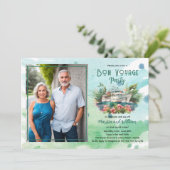 ワールドクルーズフォトボンボヤージュパーティーお祝い 招待状 (スタンド正面)