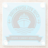 ワールドクルーズ ガラスコースター (裏面)