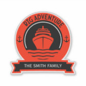 ワールドクルーズ シール (正面)