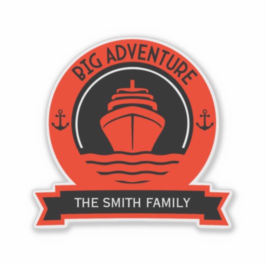 ワールドクルーズ シール (正面)