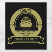 ワールドクルーズ ワインラベル (シングルラベル)