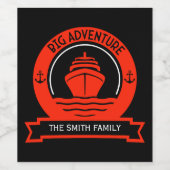 ワールドクルーズ ワインラベル (シングルラベル)