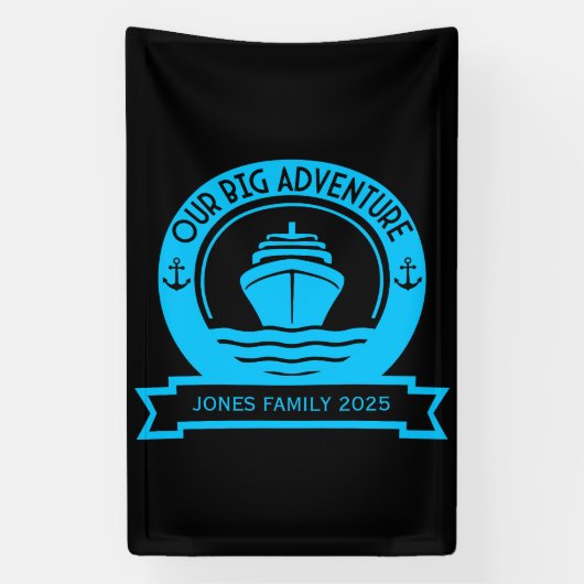 ワールドクルーズ 横断幕 (縦)