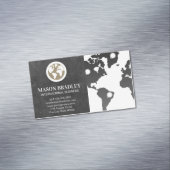 ワールドグローブアイコン | 世界地図 マグネット名刺 (インサイチュ)