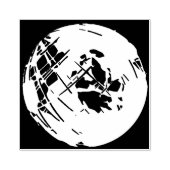 ワールドグローブ写真アートトートラバースタンプ ラバースタンプ (インプリント)