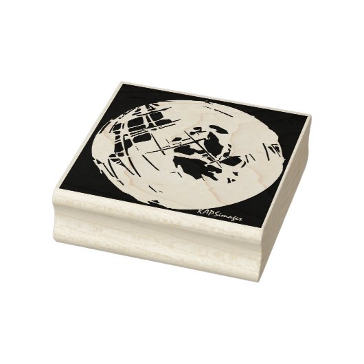 ワールドグローブ写真アートトート ラバースタンプ (スタンプ)