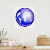 ワールドグローブ ポスター (キッチン)