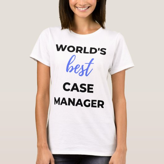 ワールドケース最高のマネージャ2 Tシャツ (正面)