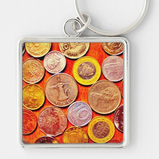 ワールドコイン キーホルダー (正面)