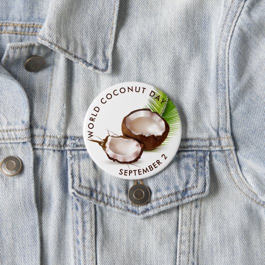 ワールドココナッツデー 缶バッジ (インサイチュ)