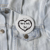 ワールドゴシックデイボタン(デッドブランチ付き)ハート 缶バッジ (インサイチュ)