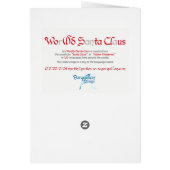 ワールドサンタクロースカード (裏面)