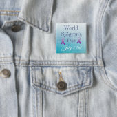 ワールドシェーグレンの日7月23日の遵守ボタン 缶バッジ (インサイチュ)