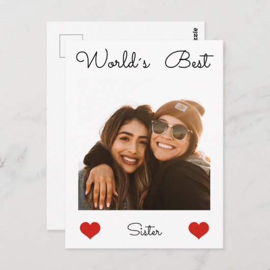 ワールドシスター最高の誕生日 ポストカード (正面/裏面)