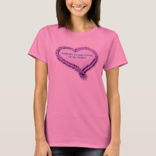 ワールドシャツの中心 Tシャツ