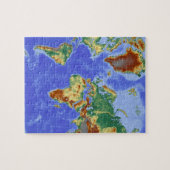 ワールドジオグラフィック国際的マップ ジグソーパズル (横)