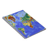 ワールドジオグラフィック国際的マップ ノートブック (右側)