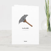 ワールドズの家最高の屋主 サンキューカード (裏面)