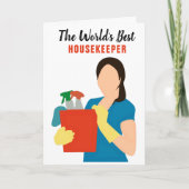 ワールドズの家最高の屋主 サンキューカード (正面)