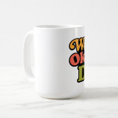 ワールドズオカイストパパマグ コーヒーマグカップ (正面左)