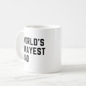 ワールドズオカイストパパ コーヒーマグカップ (正面左)