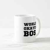 ワールドズオカイストボス コーヒーマグカップ (正面右)