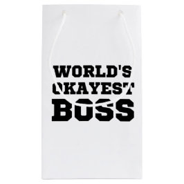ワールドズオカイストボス スモールペーパーバッグ