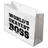 ワールドズオカイストボス ラージペーパーバッグ (正面アングル)