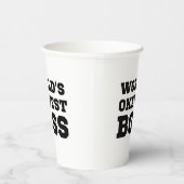 ワールドズオカイストボス 紙コップ (右)