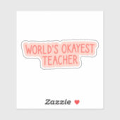 ワールドズオケエスト先生新学期 シール (シート)