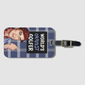 ワールドズオーケストゴルファーバッグラベル ラゲッジタグ (正面横)