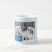 ワールドズダデ最高のィギンガムフォト コーヒーマグカップ (中央)