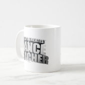 ワールドズベストダンス先生 コーヒーマグカップ (正面左)