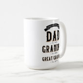ワールドズベストパパグランパ素晴らしグランパ コーヒーマグカップ (正面右)