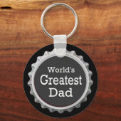 ワールドズベストパパ- SRF キーホルダー (正面)