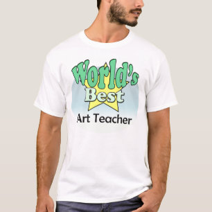 ワールドズ最高のアート先生 Tシャツ