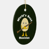 ワールドズ最高のクラリネットミュージシャン セラミックオーナメント (右)