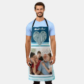 ワールドズ最高のグランパカスタムフォトエプロン エプロン (着用した状態)