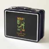 ワールドズ最高のゴルフパパ |パパギフト メタルランチボックス (裏面)