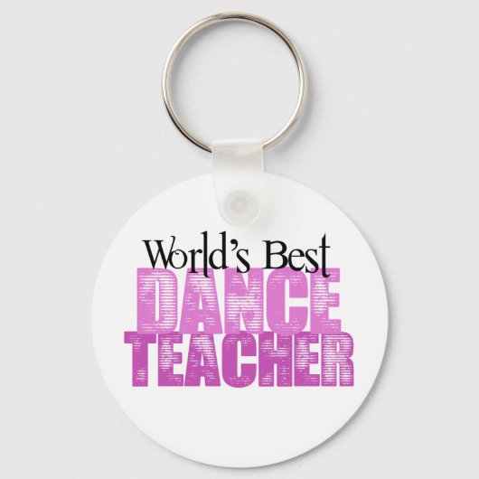 ワールドズ最高のダンス先生 キーホルダー (正面)