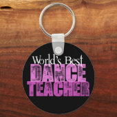 ワールドズ最高のダンス先生 キーホルダー (正面)
