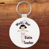 ワールドズ最高のダンス先生 キーホルダー (正面)