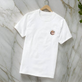 ワールドズ最高のドッグパパエレガントシンプルカスタム写真 Tシャツ