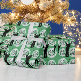 ワールドズ最高のパパゴルファー – 我々のパパ ラッピングペーパー