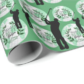 ワールドズ最高のパパゴルファー – 我々のパパ ラッピングペーパー (ロールコーナー)