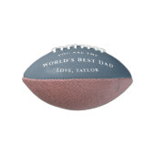 ワールドズ最高のパパマッカイタータンチェックプレイド アメリカンフットボール (回転90)