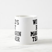 ワールドズ最高のマンダリン先生ギフトマグ コーヒーマグカップ (中央)