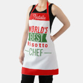 ワールドズ最高のリソットシェフ – エプパーソナライズされたロン エプロン (インサイチュ)