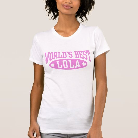 ワールドズ最高のロラ Tシャツ (正面)